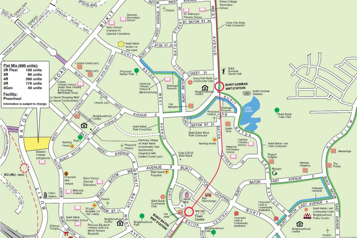 Bukit Batok Oct 2024 BTO Site