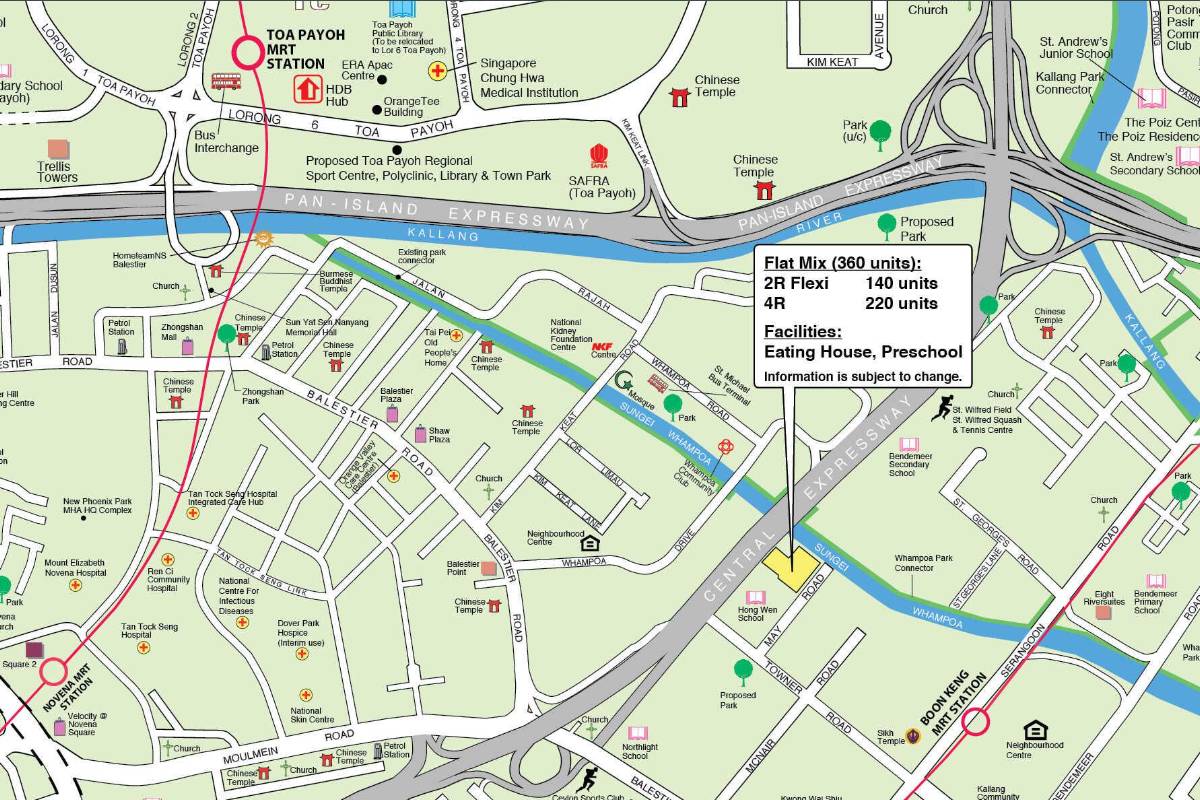 Kallang/Whampoa (May Rd) Oct 2024 BTO site