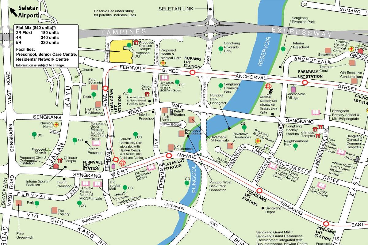 Sengkang (Fernvale Road) Oct 2024 BTO site