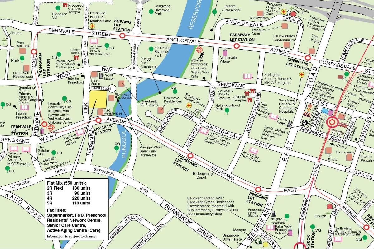 Sengkang (Fernvale Close) Oct 2024 BTO site