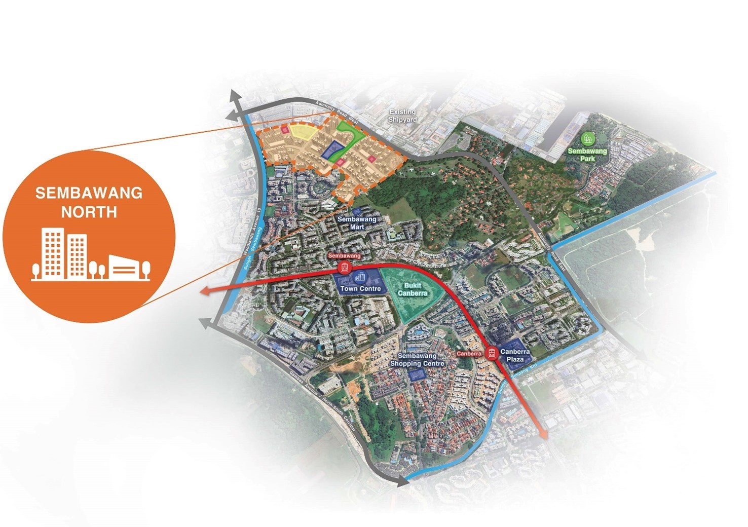 HDB Reveals Housing Plans for Sembawang North and Woodlands North Coast