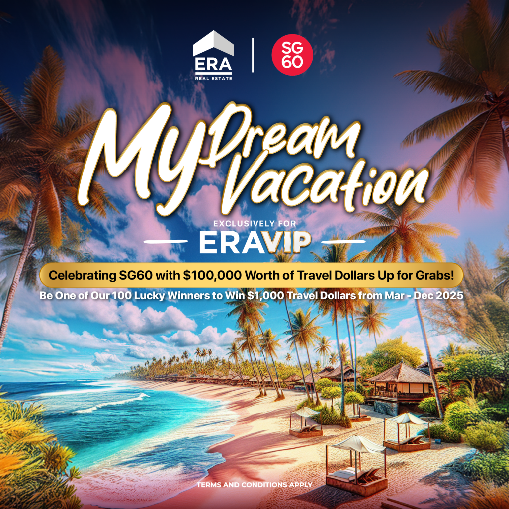 ERA Singapore Launches Regional “My Dream Vacation” Campaign  with S$100,000 in Travel Prizes up for Grabs!