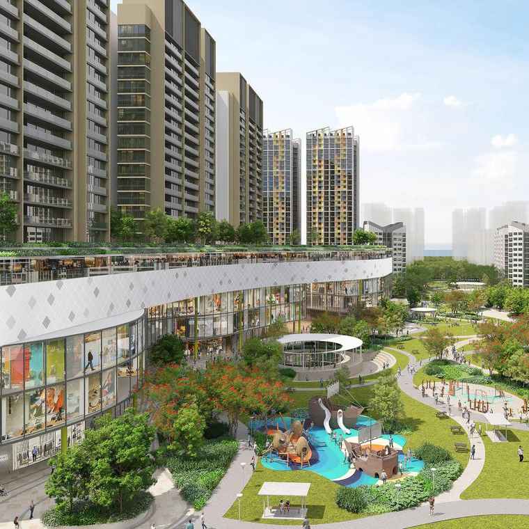 Image 189: Sembawang's Stunning Shift: From Shipyard to Showflats