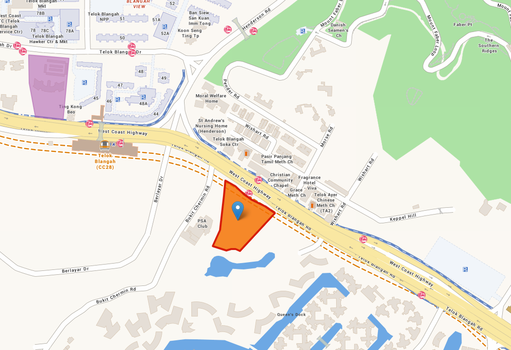 Telok Blangah Road Government Land Sale Site Analysis