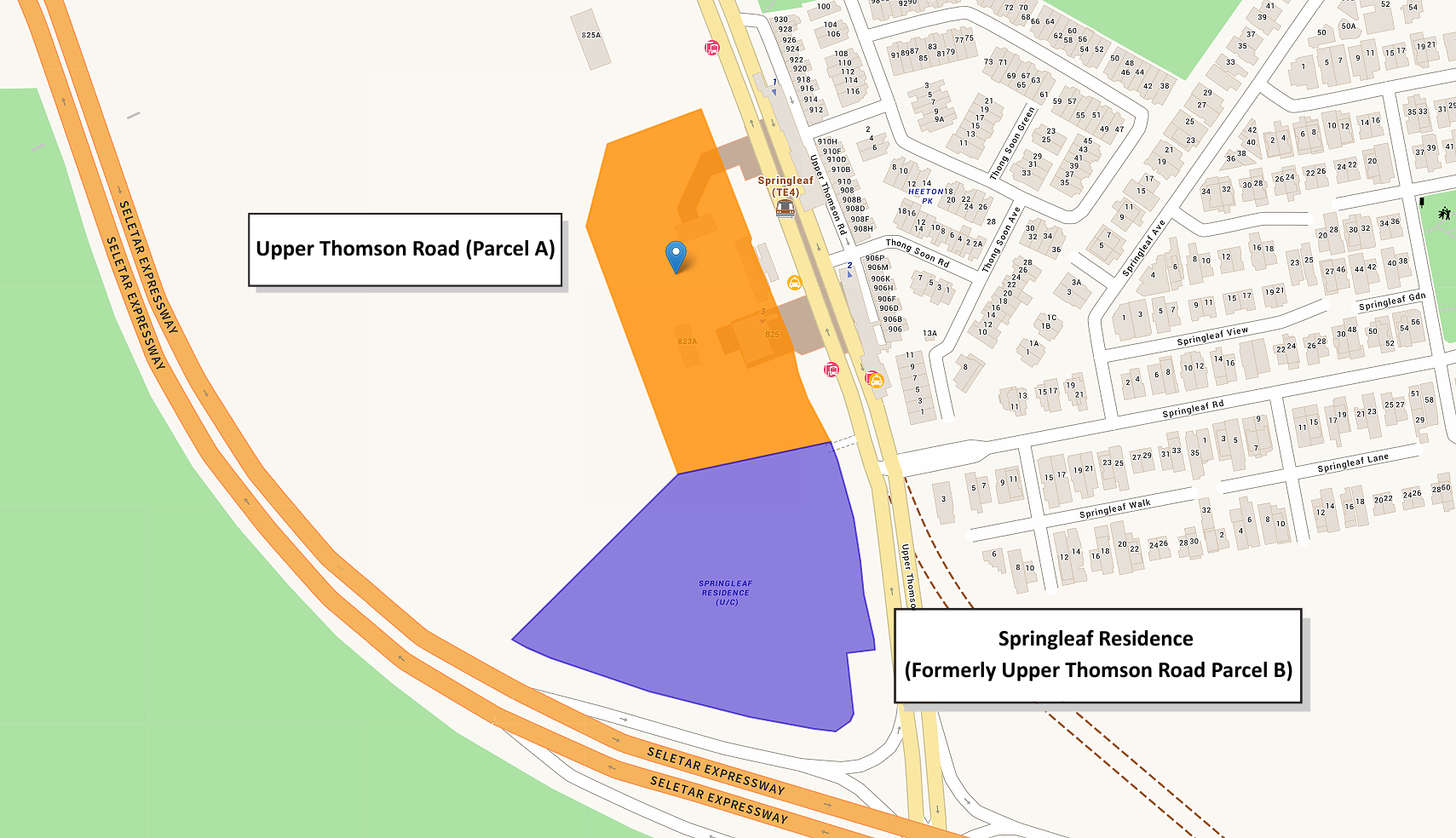 Upper Thomson Road (Parcel A) – Government Land Sale Site Analysis