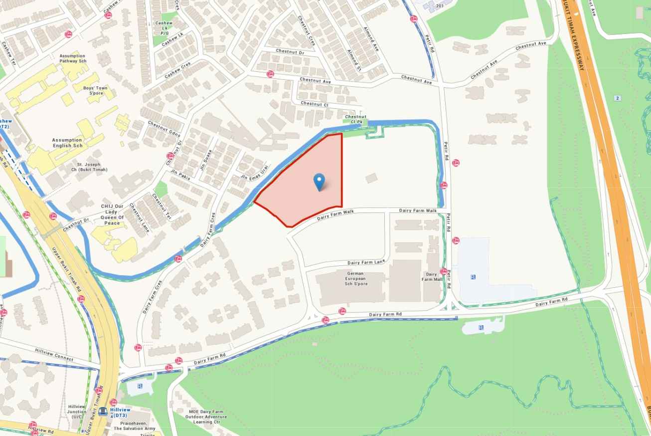 Commentary on the opening of tender for land parcel at Dairy Farm Walk