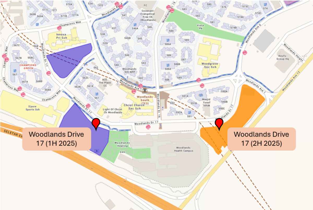 Woodlands Drive 17 (EC) – Government Land Sale (GLS) Site Analysis