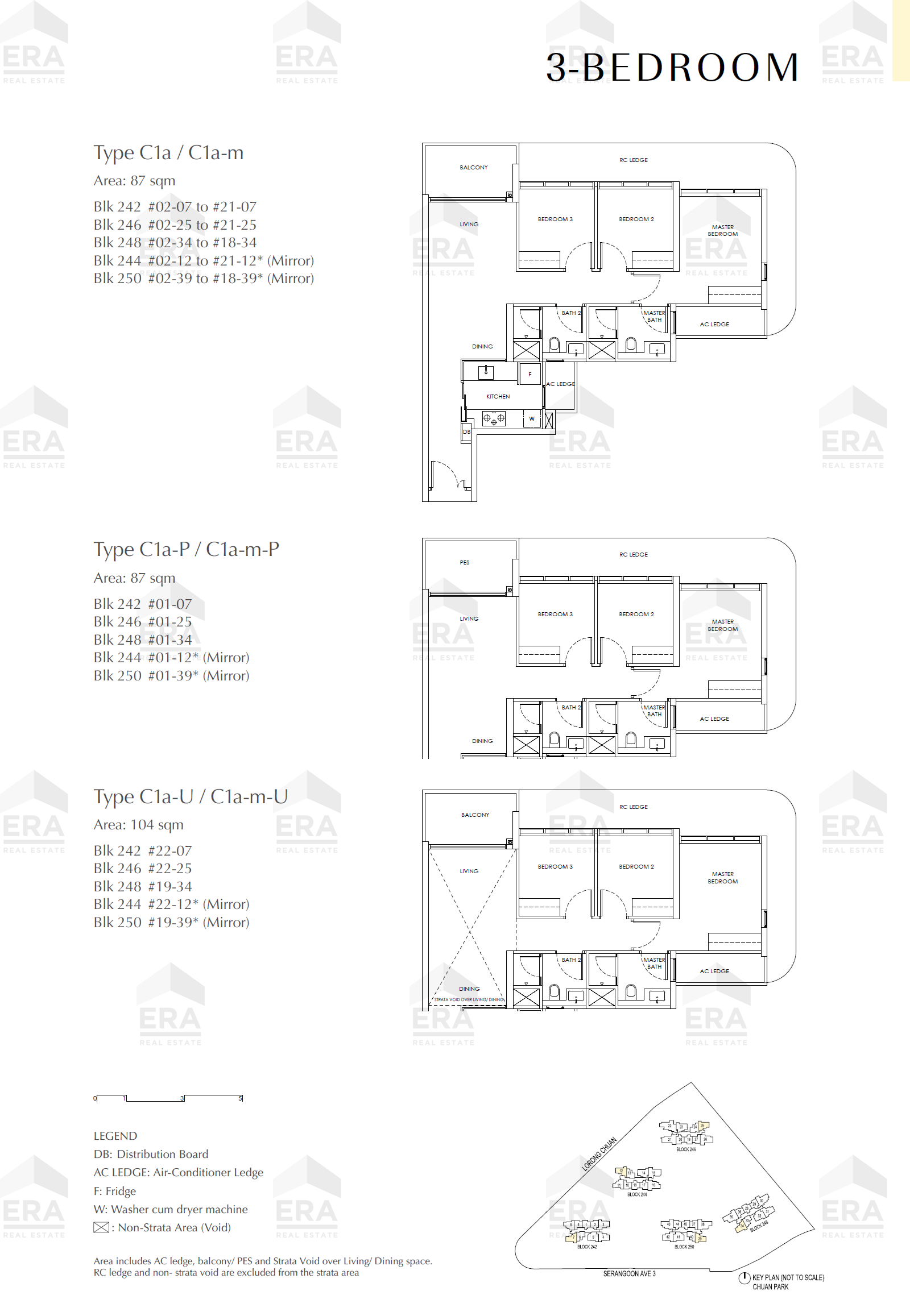 C1a · 936 sqft floor plan