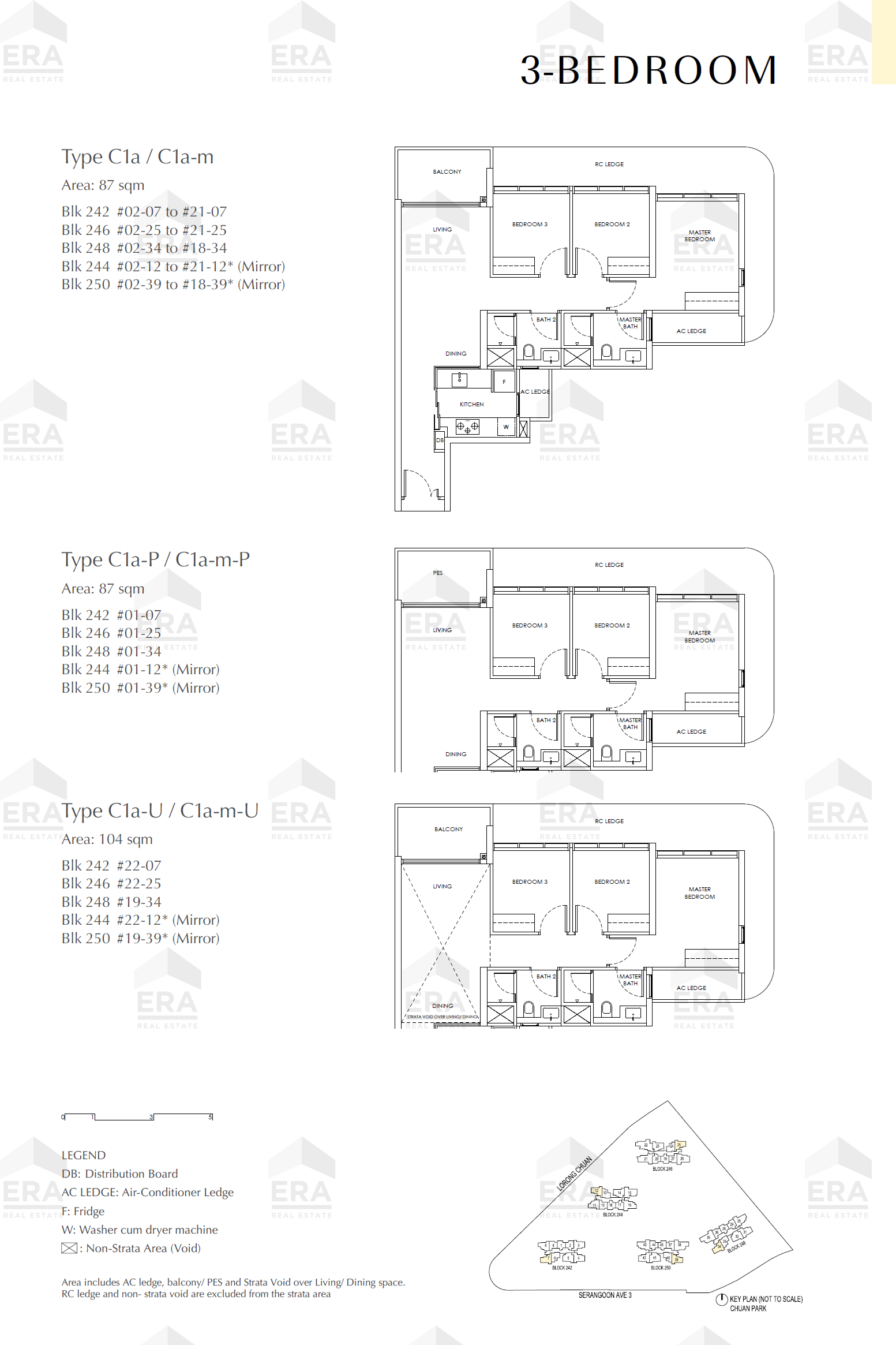 C1a-m-U · 1,119 sqft floor plan