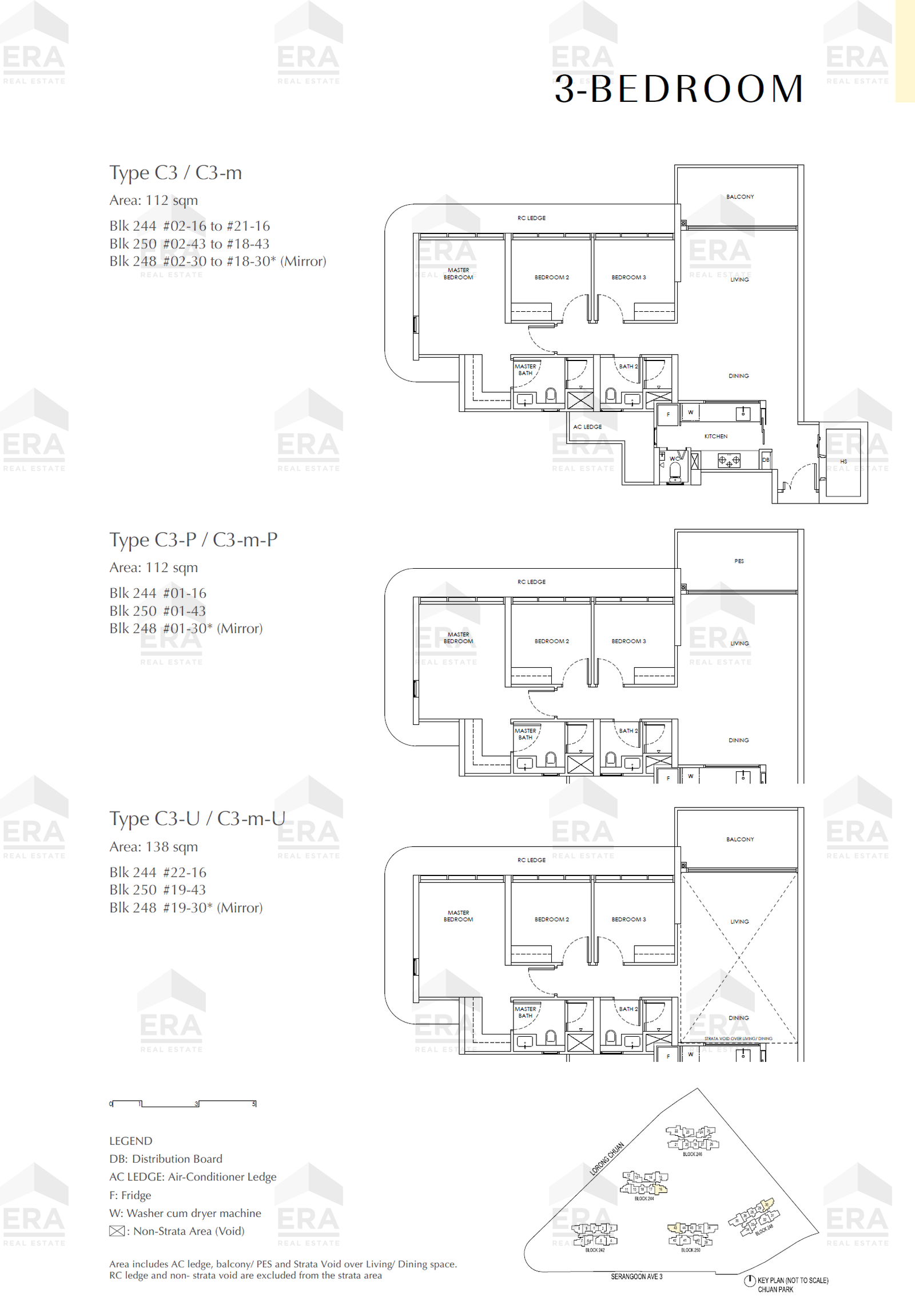C3-U · 1,485 sqft floor plan