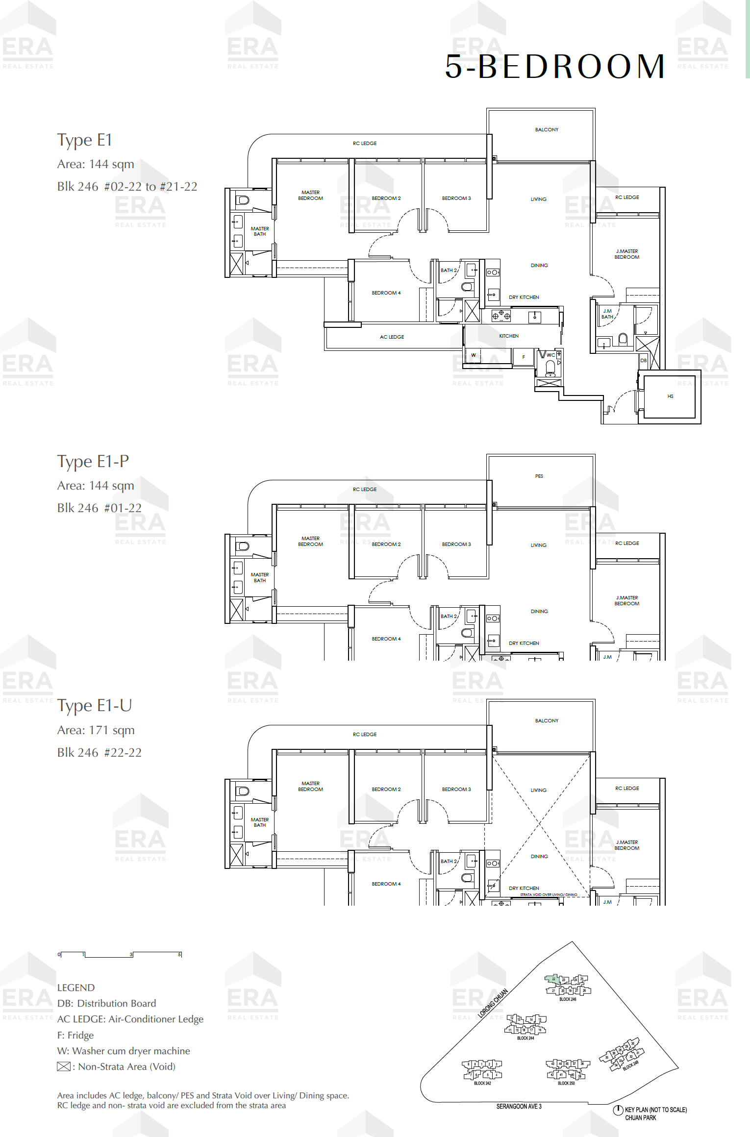 E1-P · 1,550 sqft floor plan