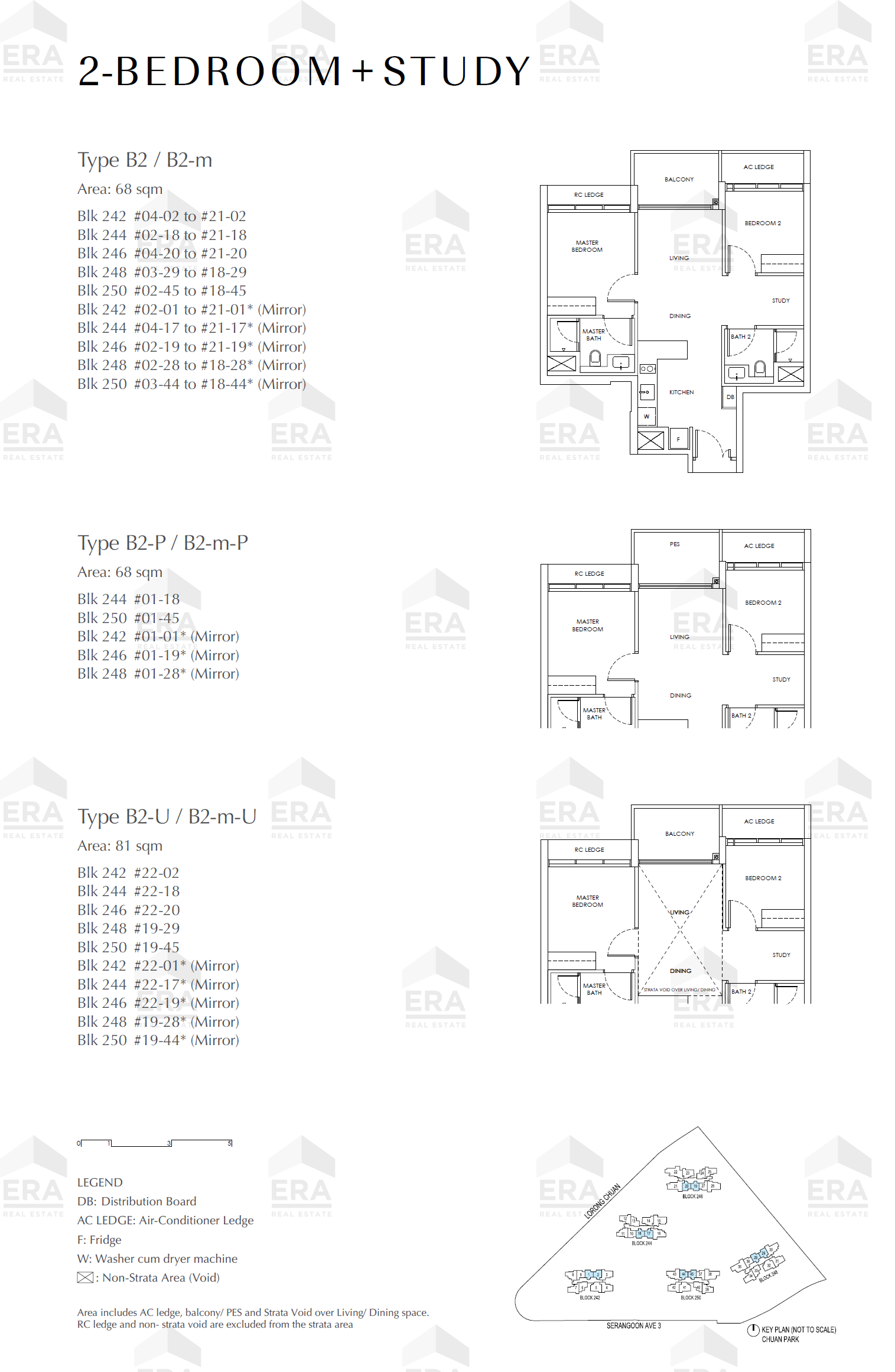 B2-m-P · 732 sqft floor plan