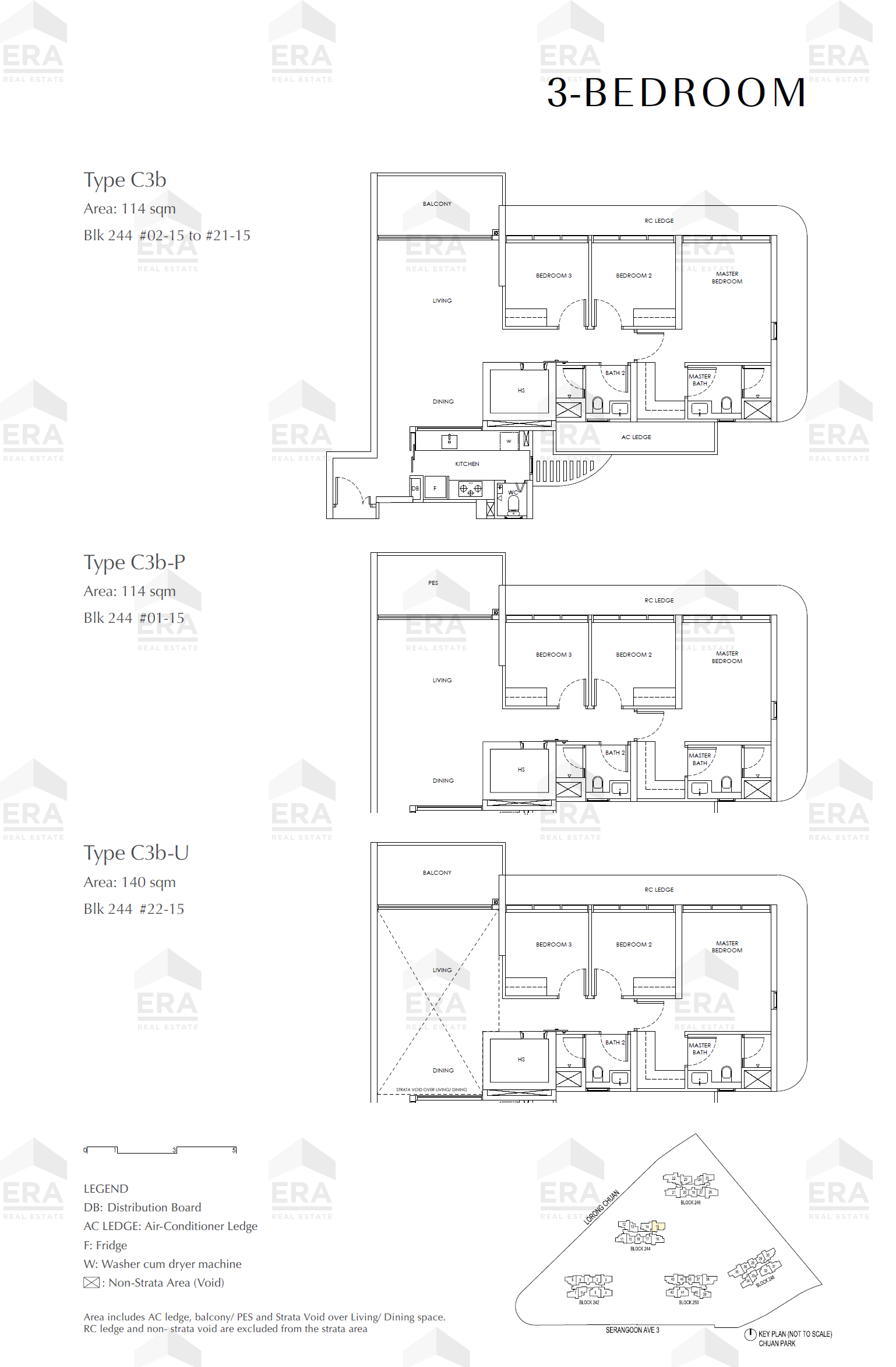 C3b · 1,227 sqft floor plan