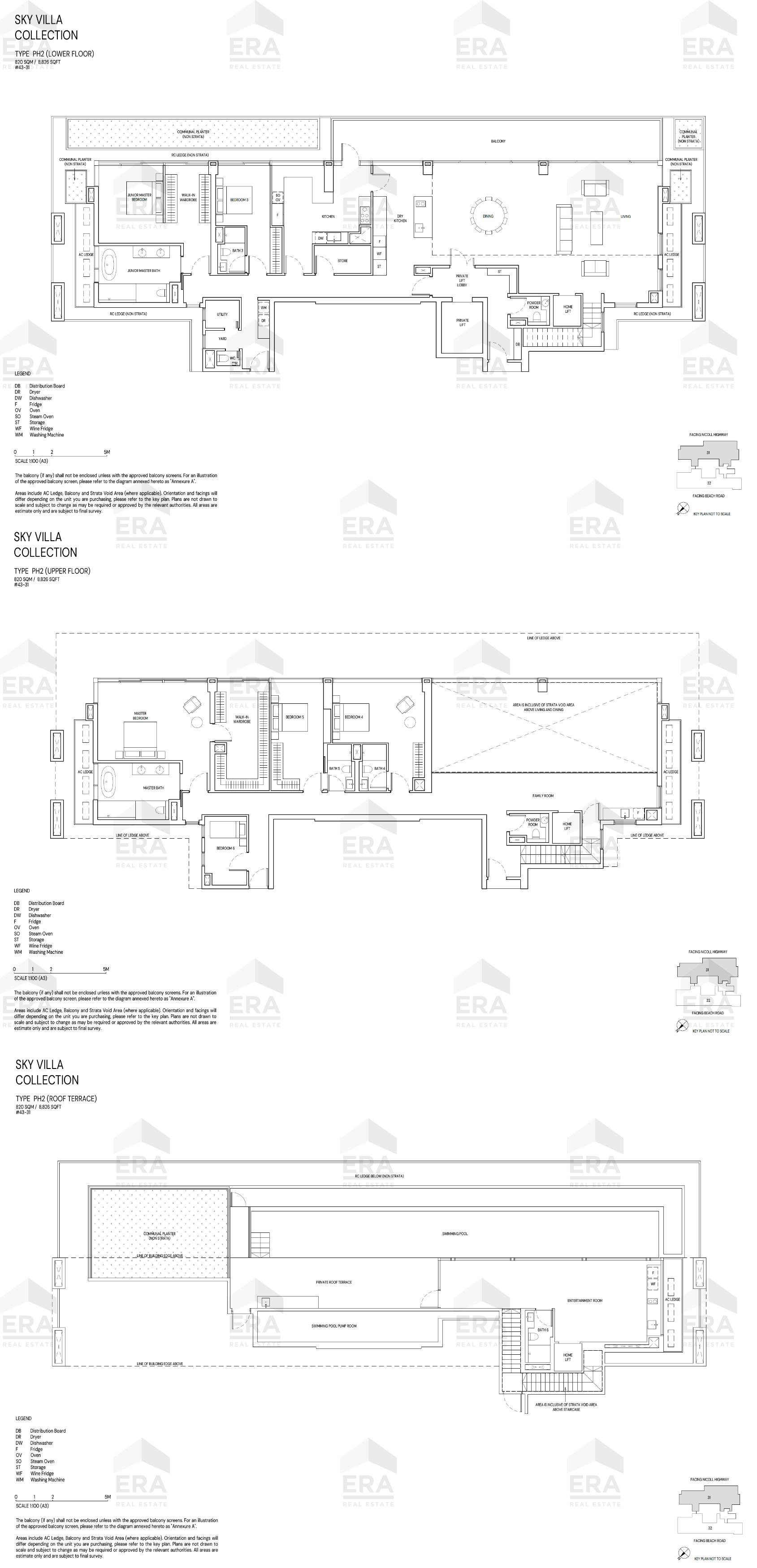 PH2 · 8,816 sqft floor plan
