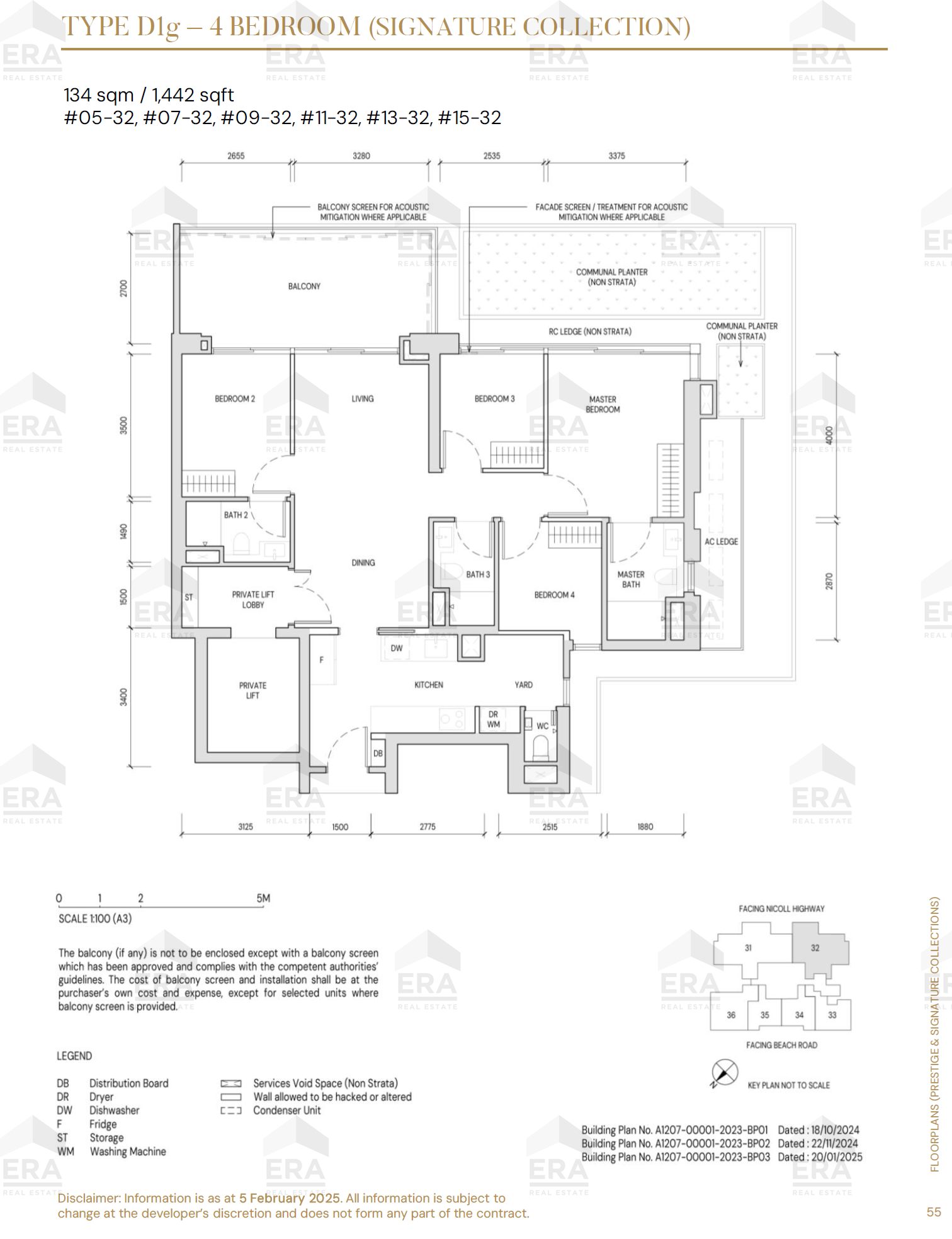 D1g · 1,442 sqft floor plan
