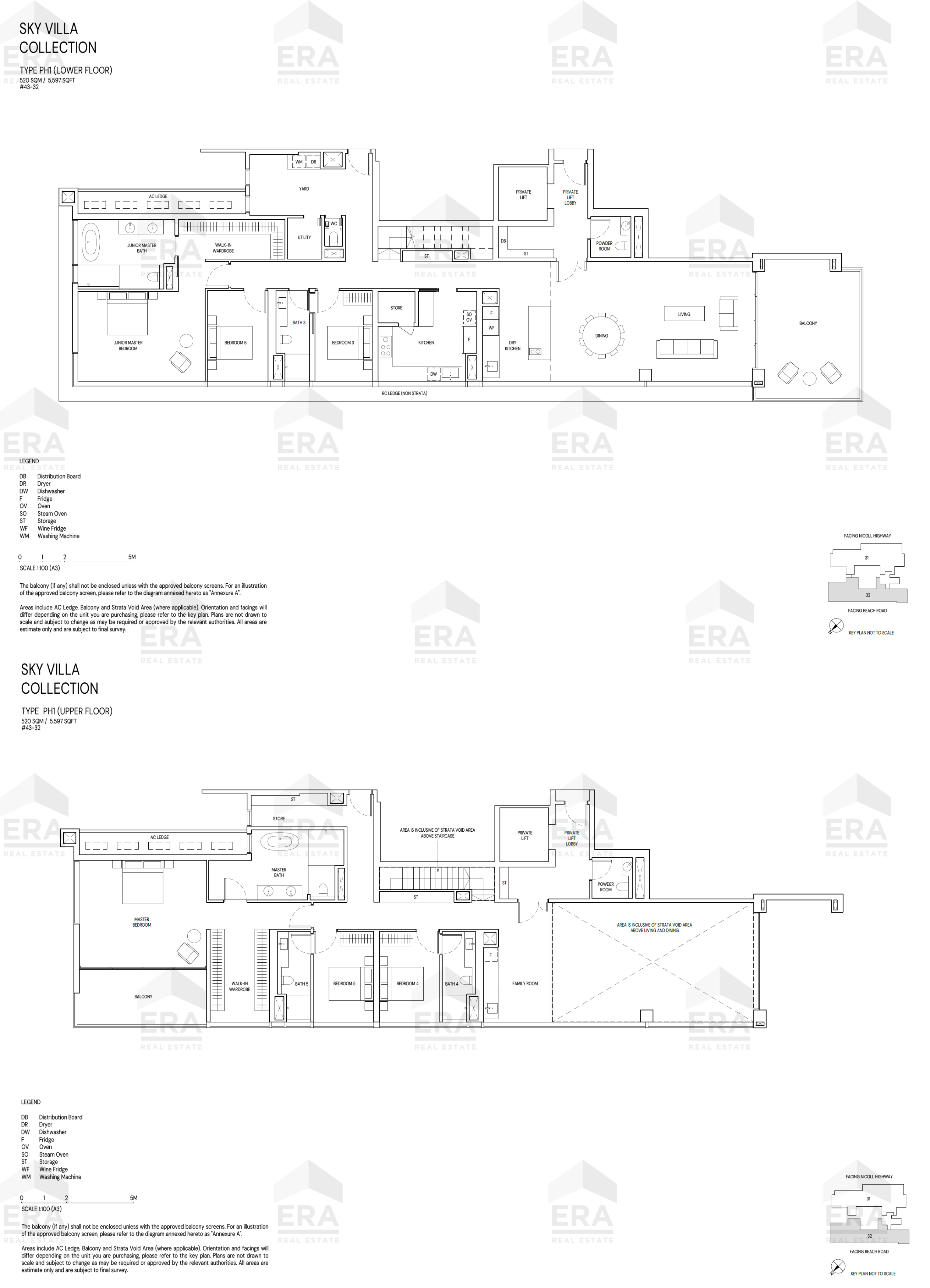 PH1 · 5,608 sqft floor plan