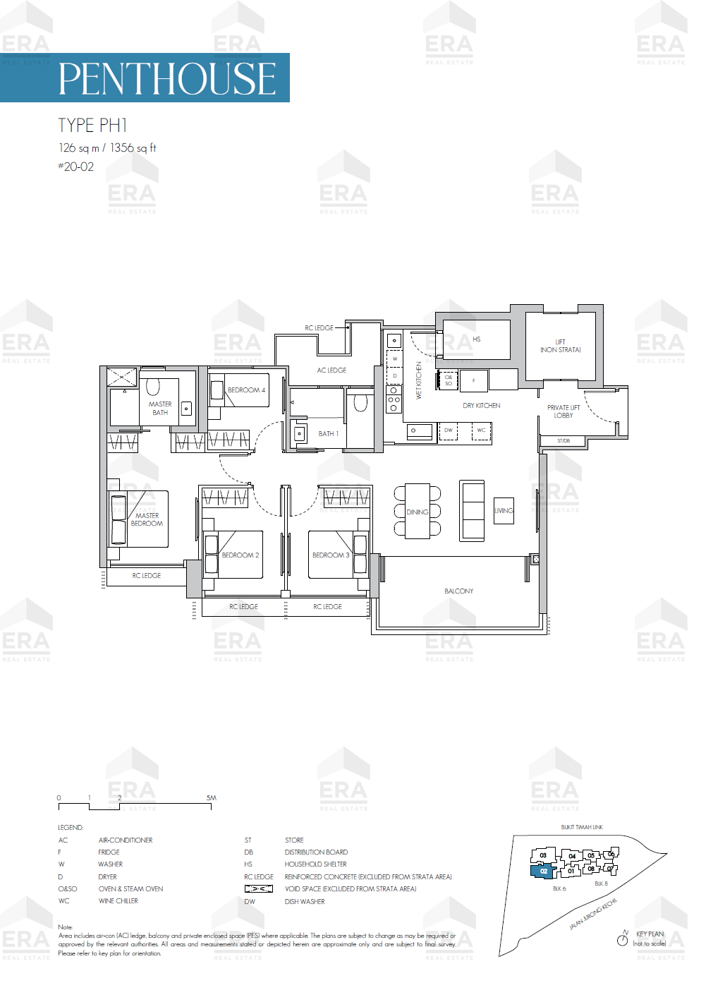 PH1 · 1,356 sqft floor plan