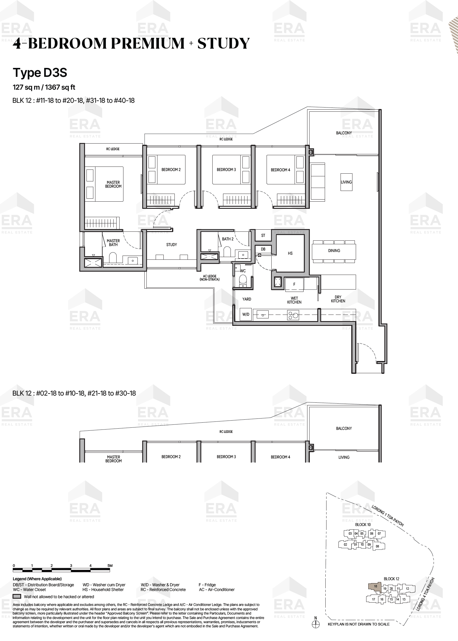 D3S · 1,367 sqft floor plan