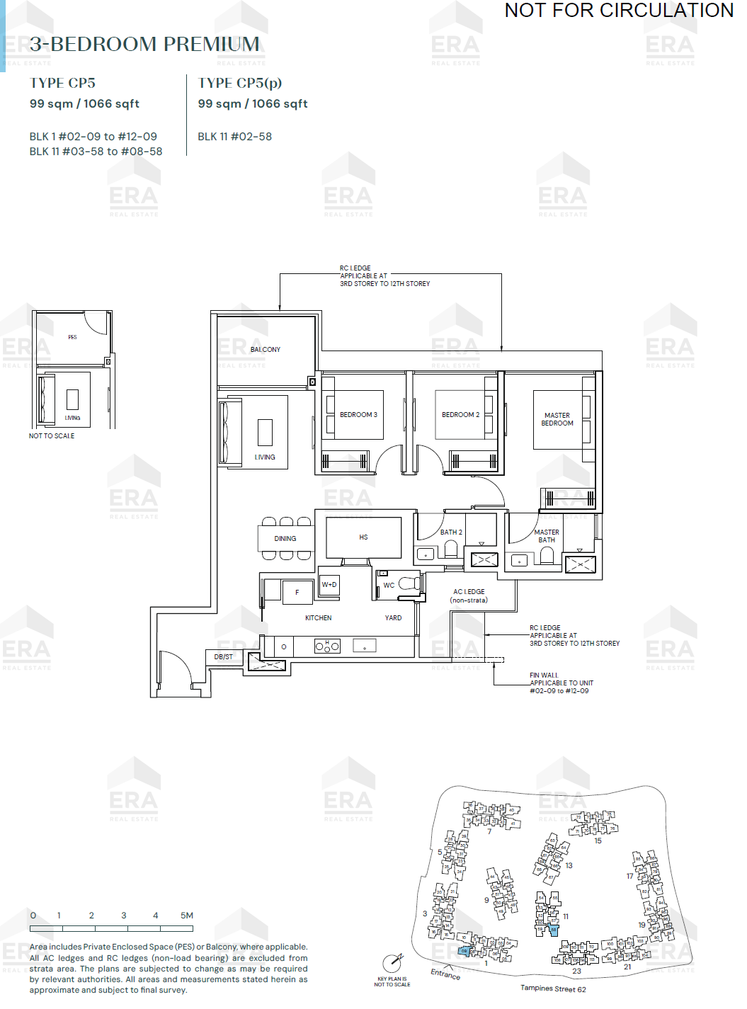 CP5 · 1,066 sqft floor plan