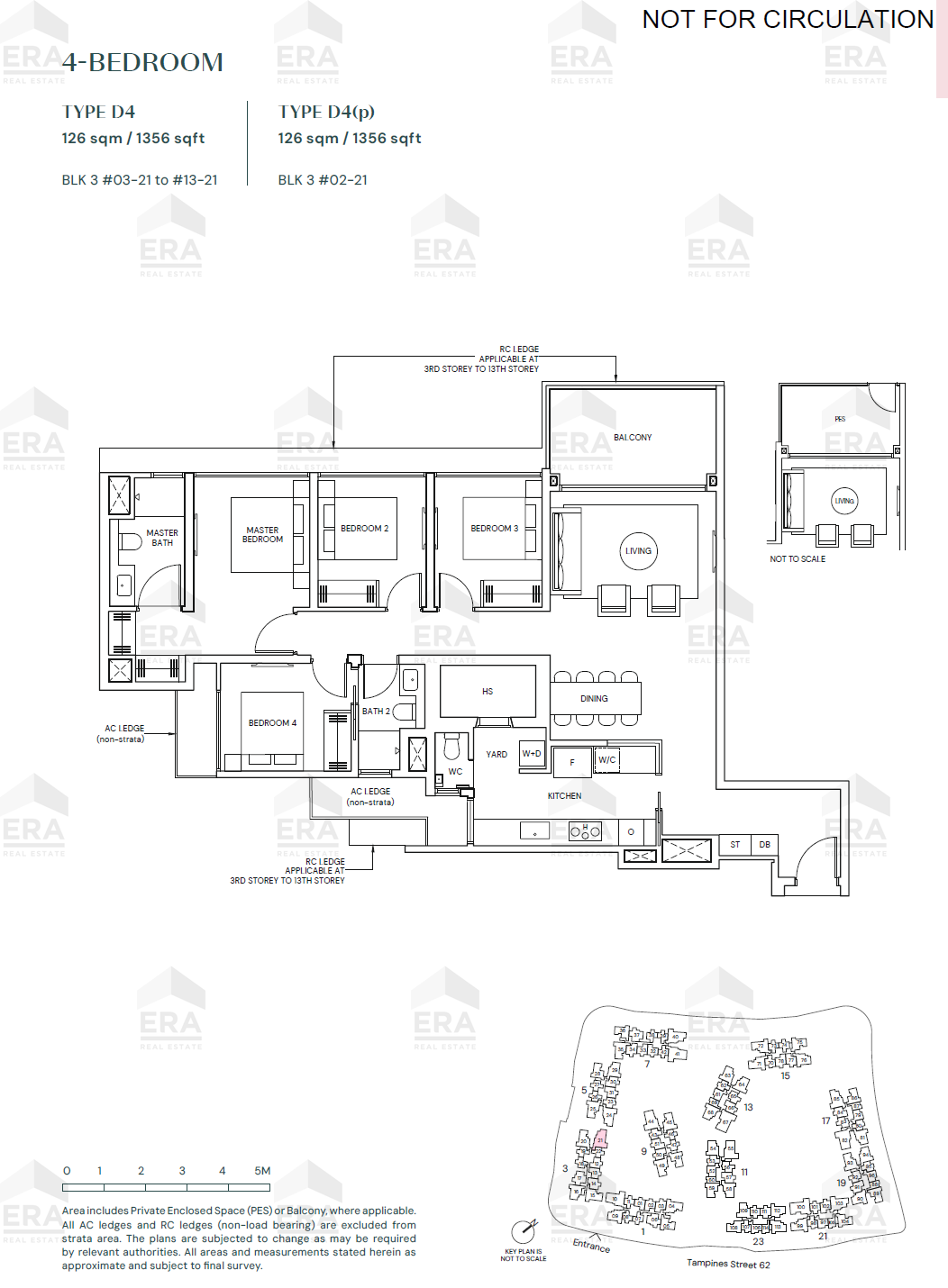 D4(p) · 1,356 sqft floor plan