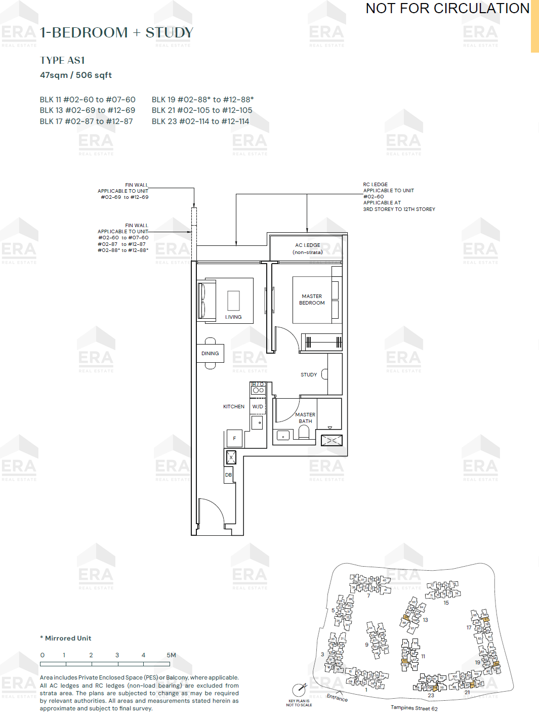 AS1 · 506 sqft floor plan