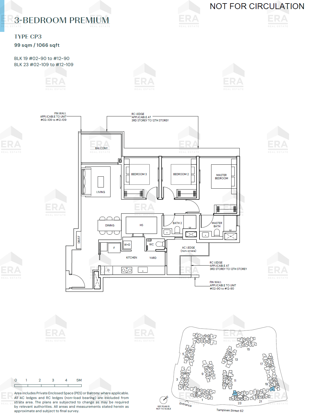 CP3 · 1,066 sqft floor plan