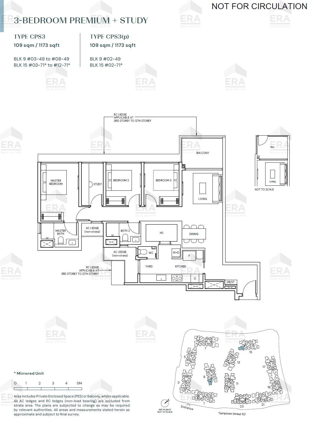 CPS3 · 1,173 sqft floor plan