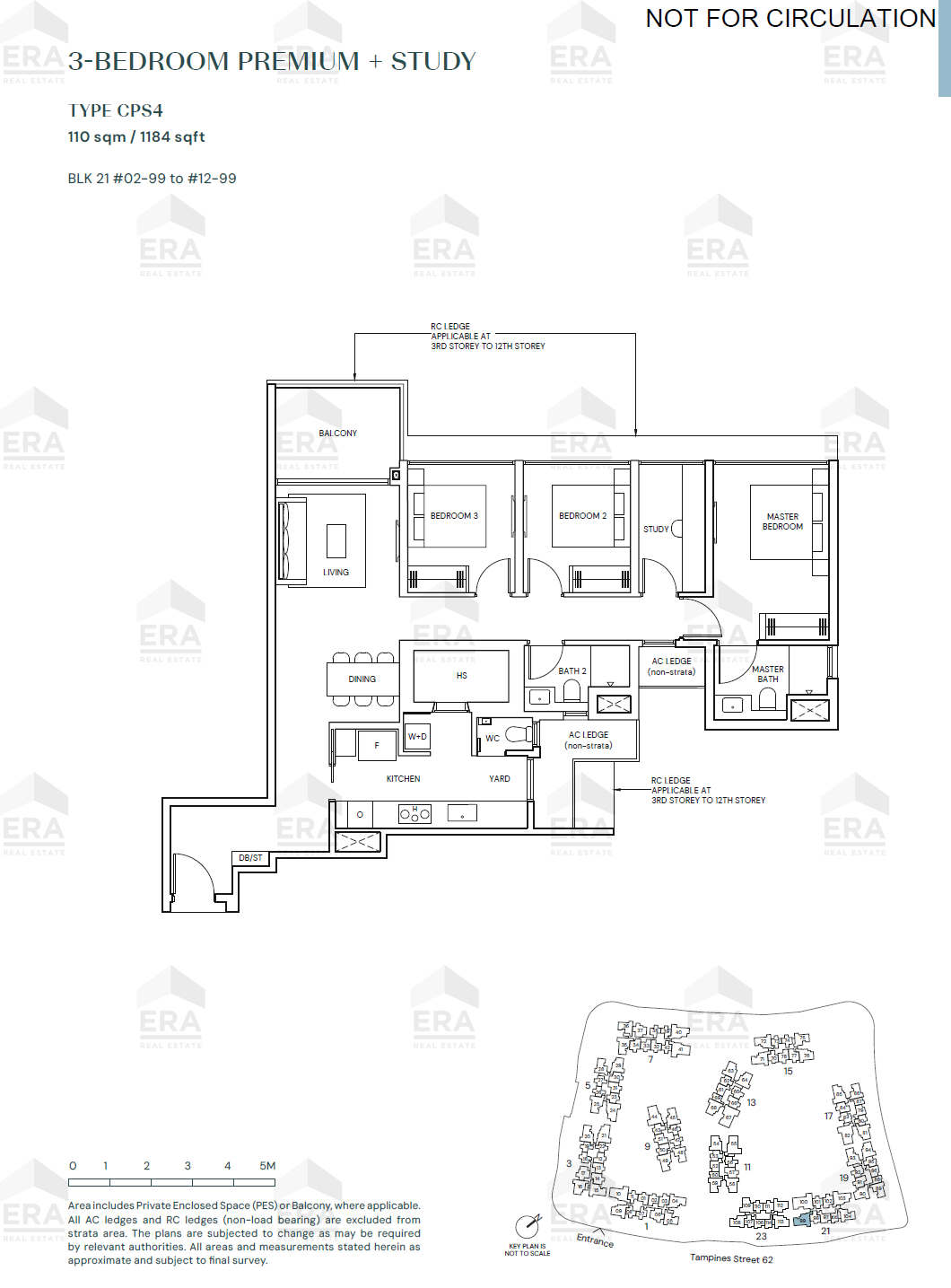 CPS4 · 1,184 sqft floor plan