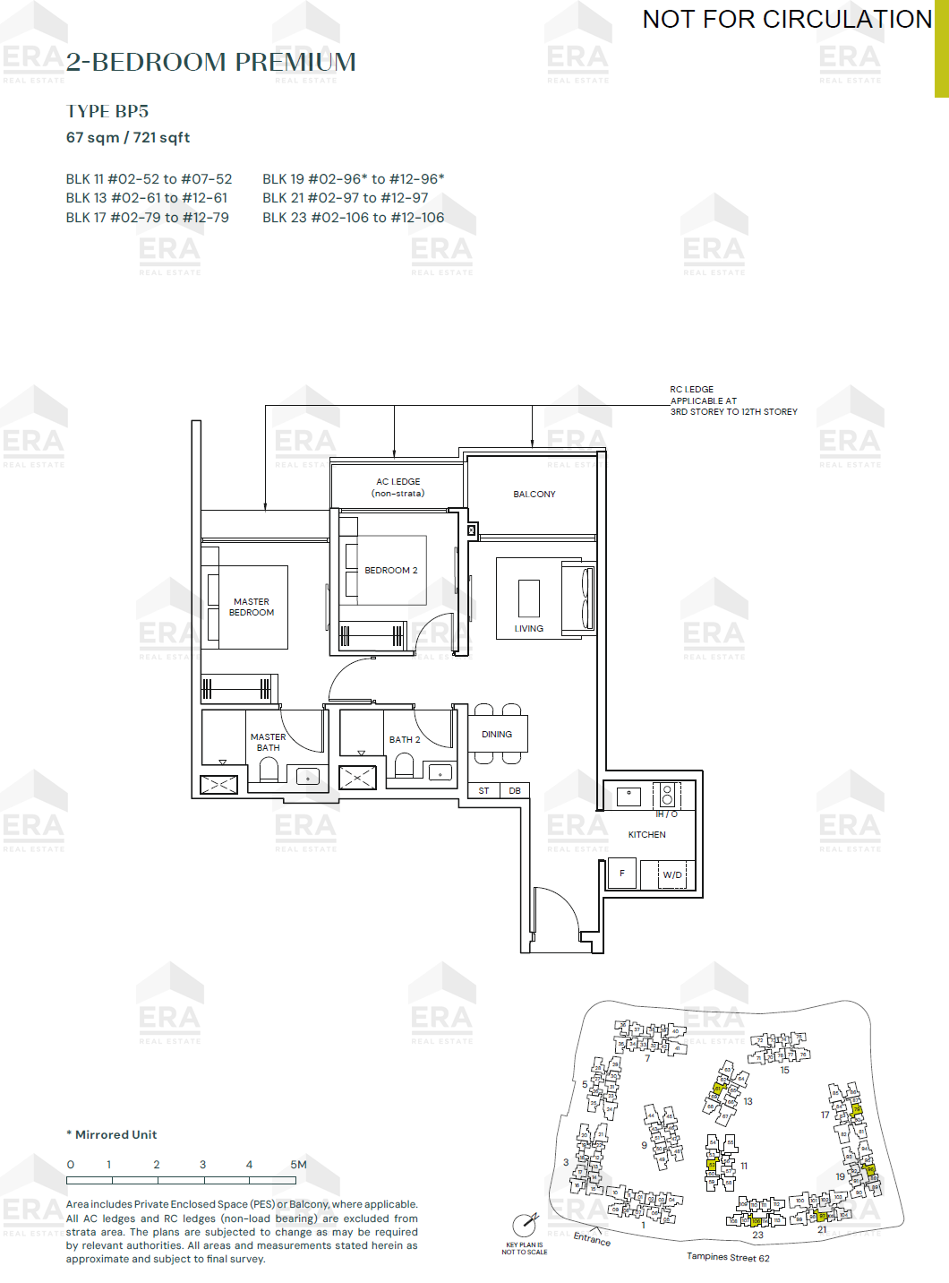 BP5 · 721 sqft floor plan