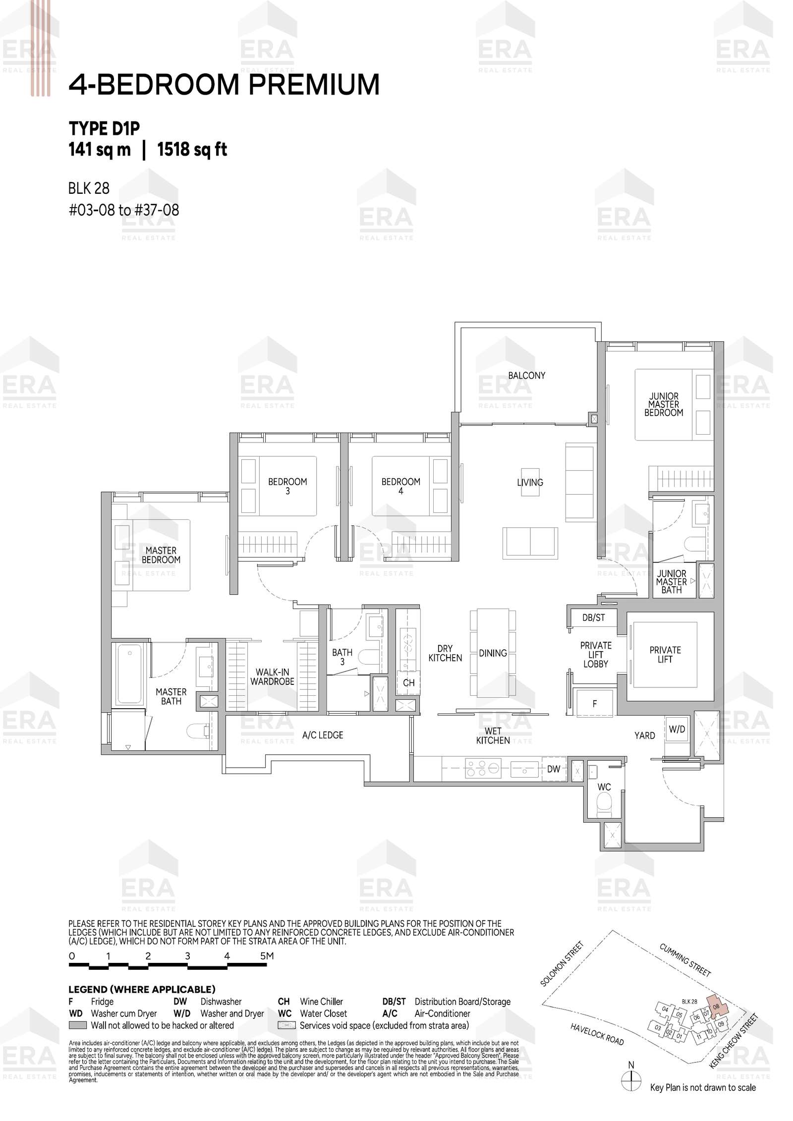 D1P · 1,518 sqft floor plan