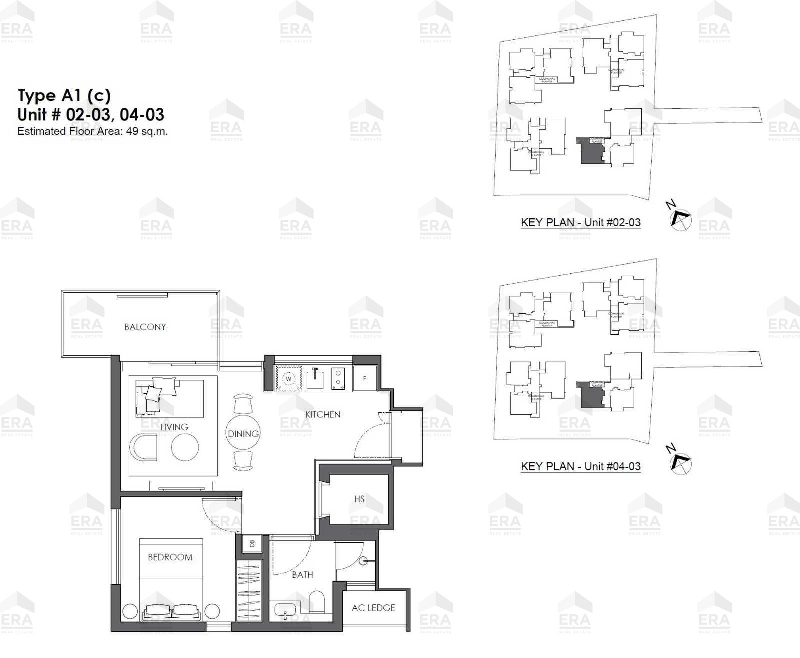 A1c · 527 sqft floor plan