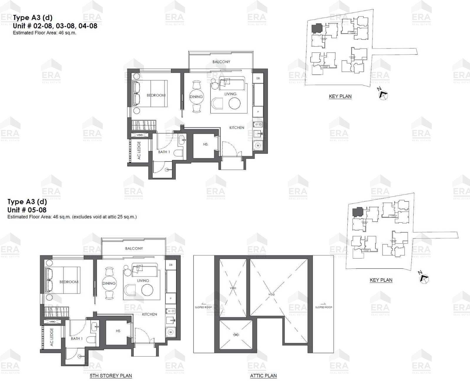 A3d · 495 sqft floor plan