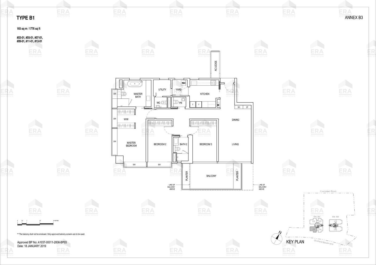 B1 · 1,776 sqft floor plan