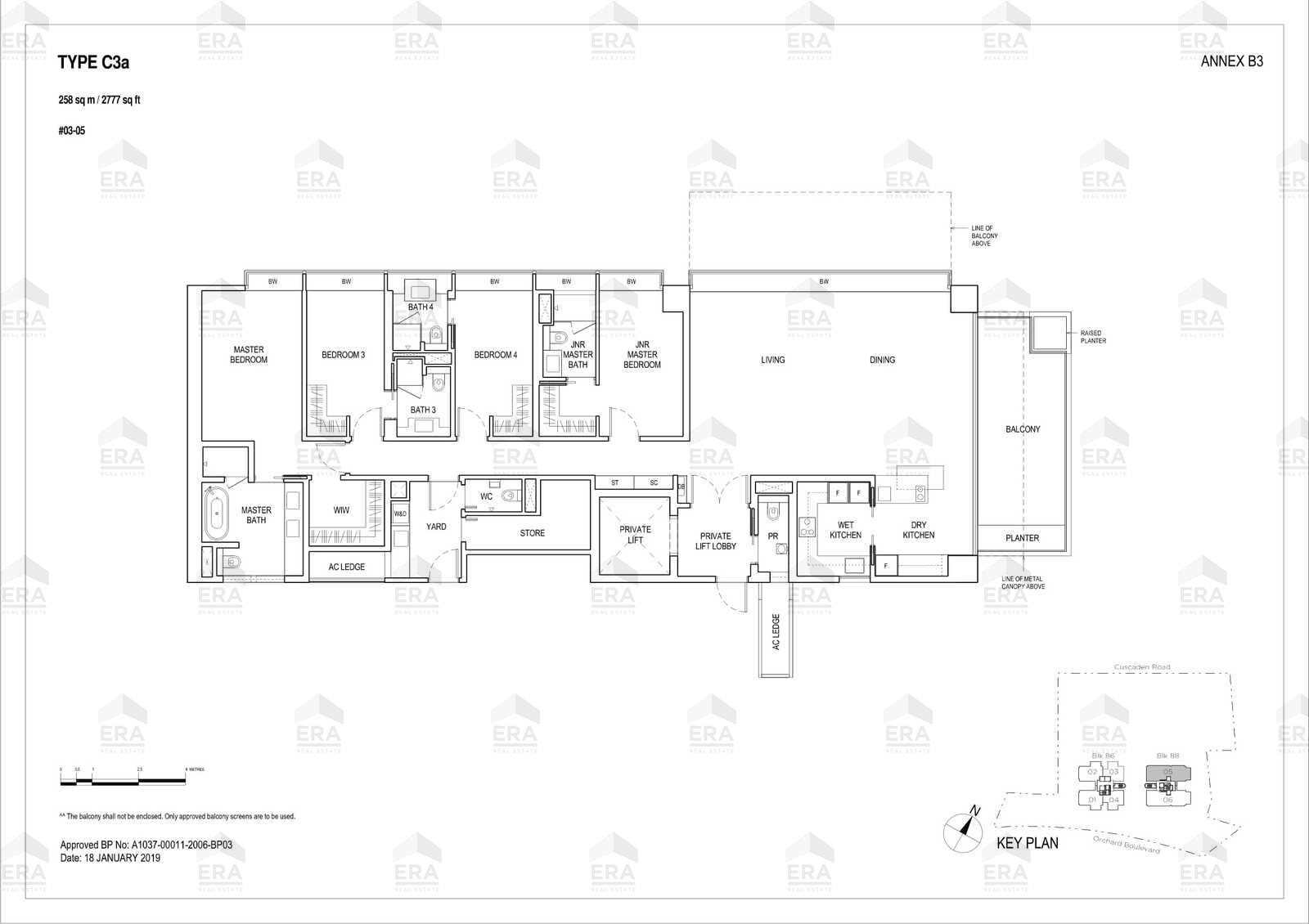 C3a · 2,777 sqft floor plan