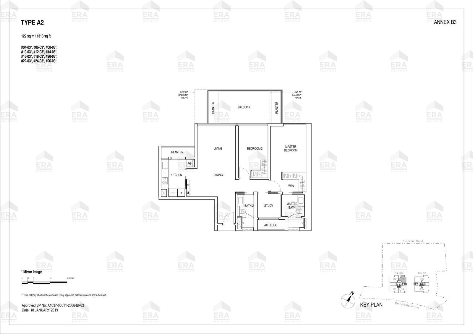 A2(1) · 1,313 sqft floor plan