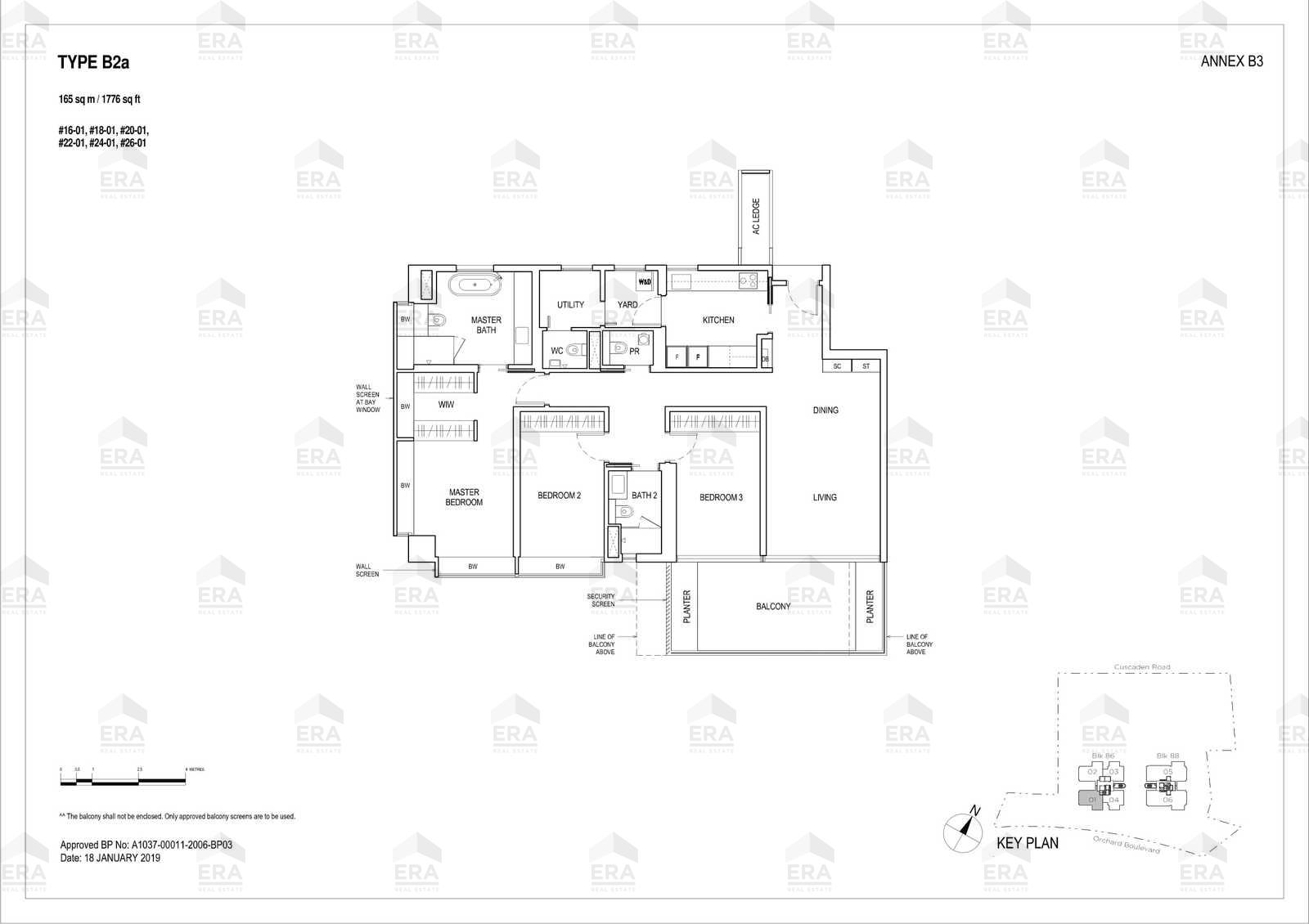 B2a · 1,776 sqft floor plan