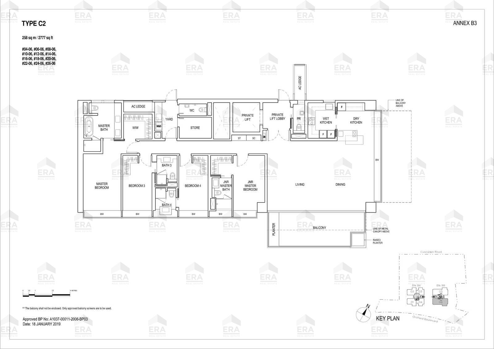 C2 · 2,777 sqft floor plan