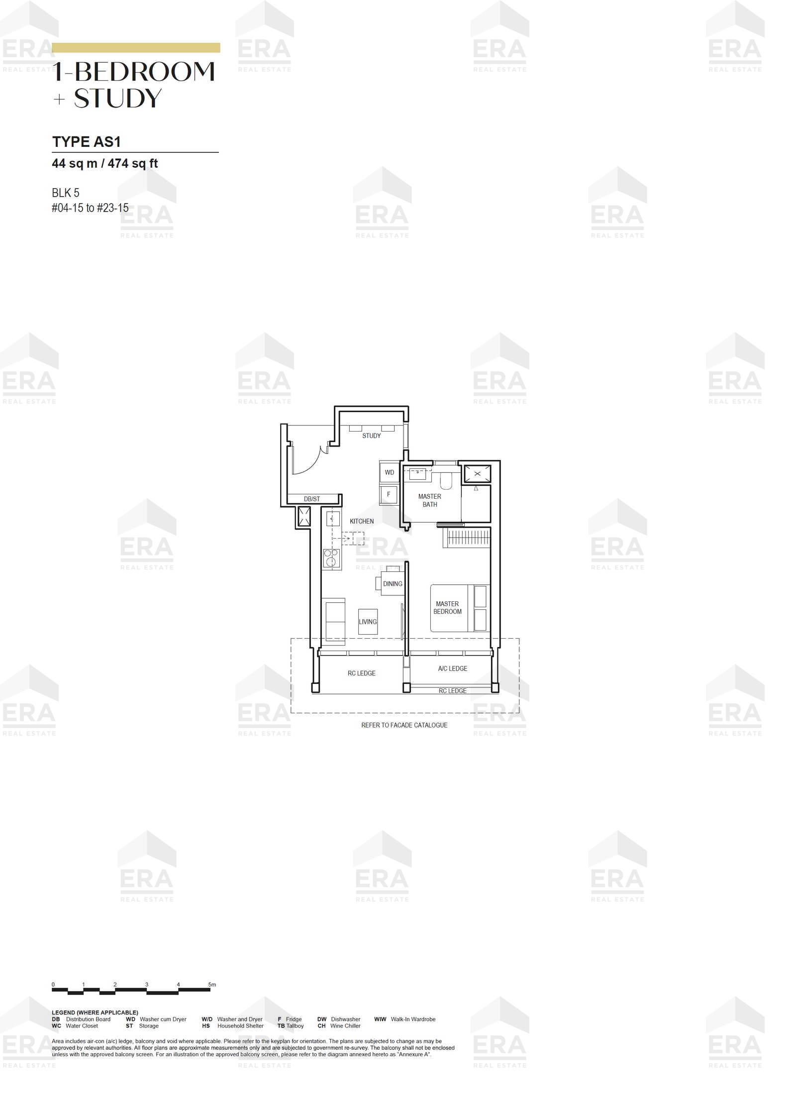 AS1 · 474 sqft floor plan