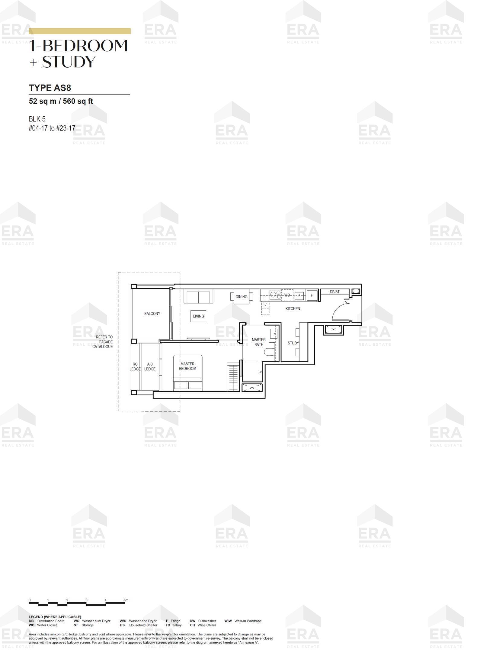 AS8 · 560 sqft floor plan