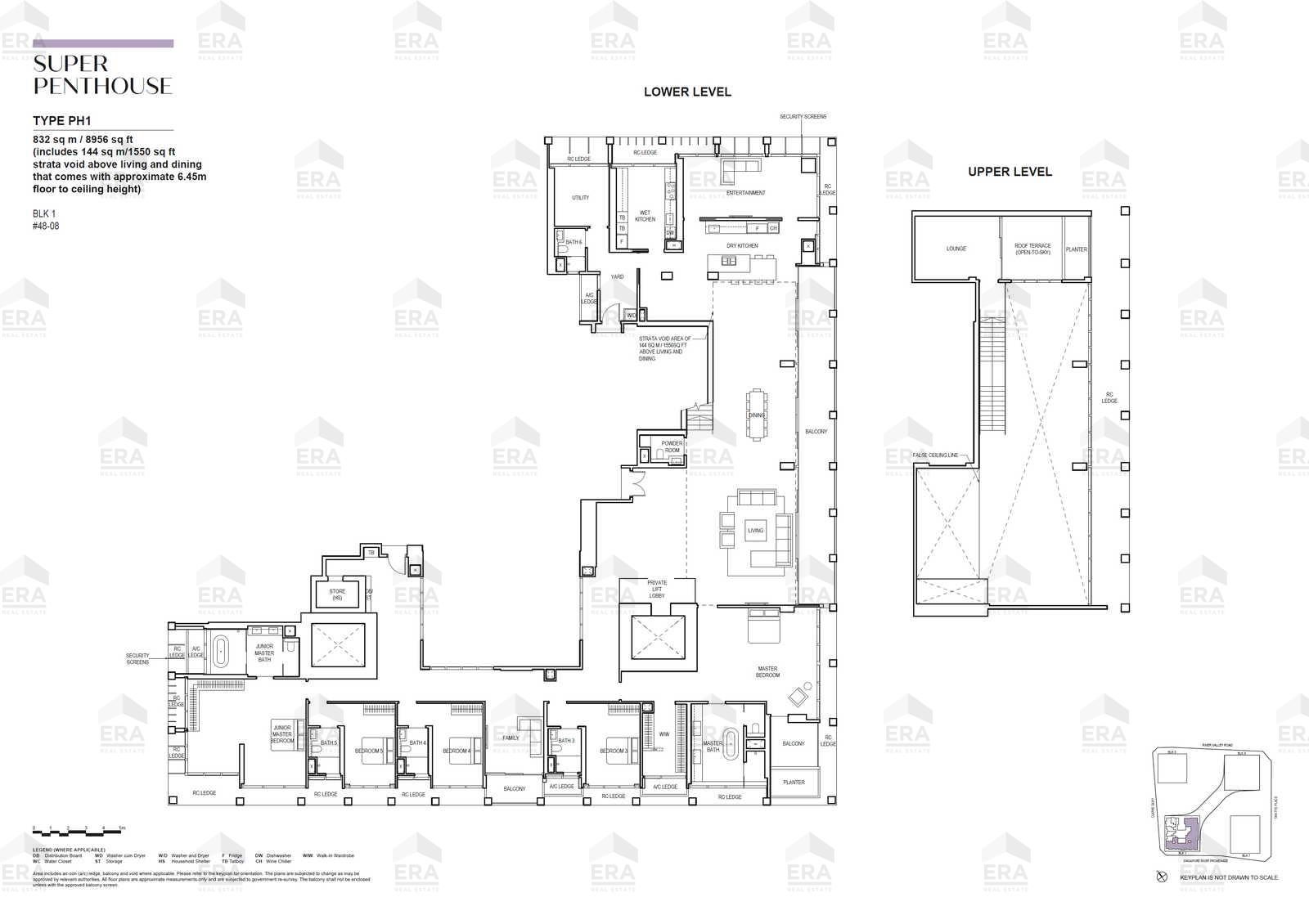 PH · 8,956 sqft floor plan