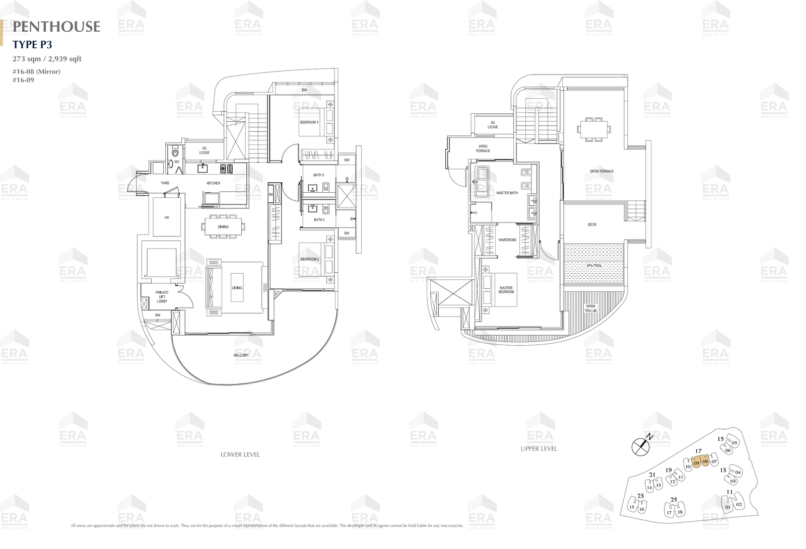 P3 · 2,939 sqft floor plan