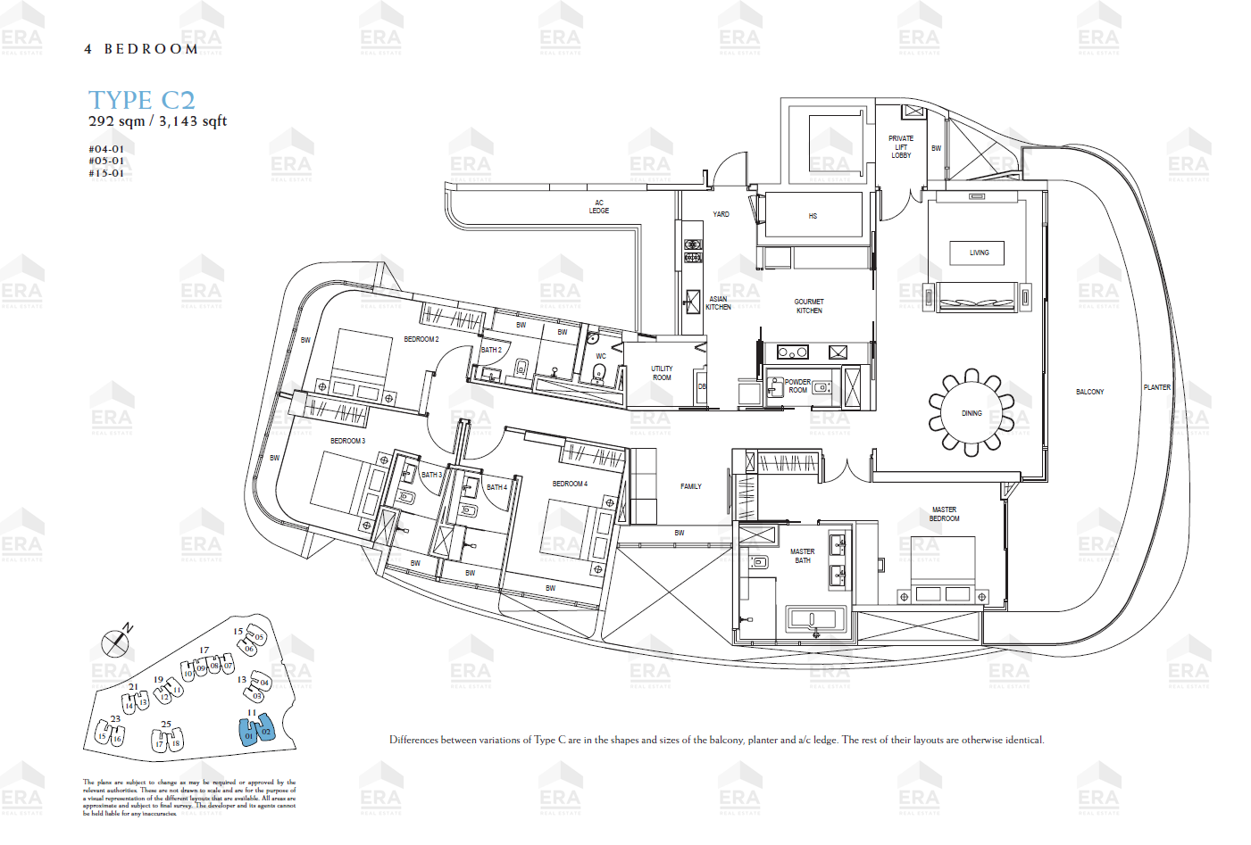 C2 floor plan