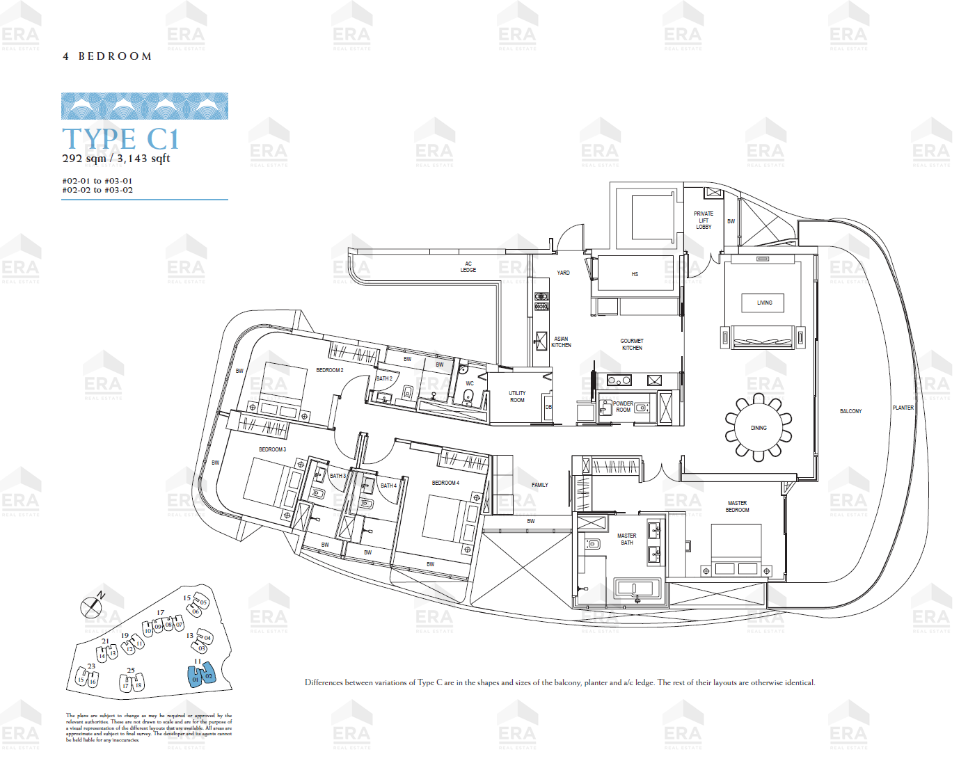 C1 floor plan