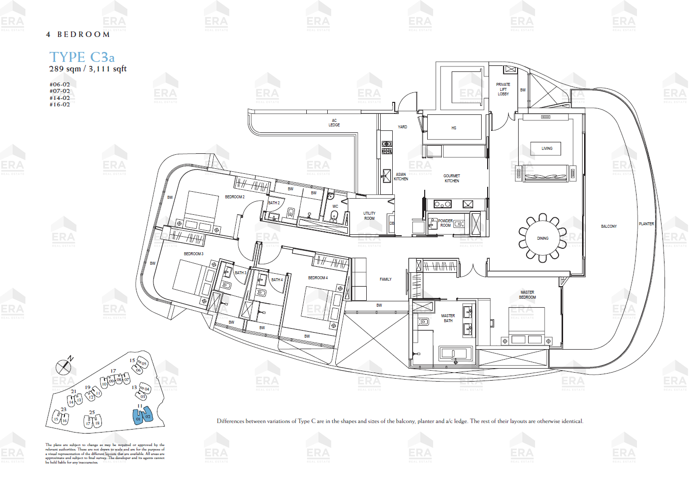 C3a floor plan