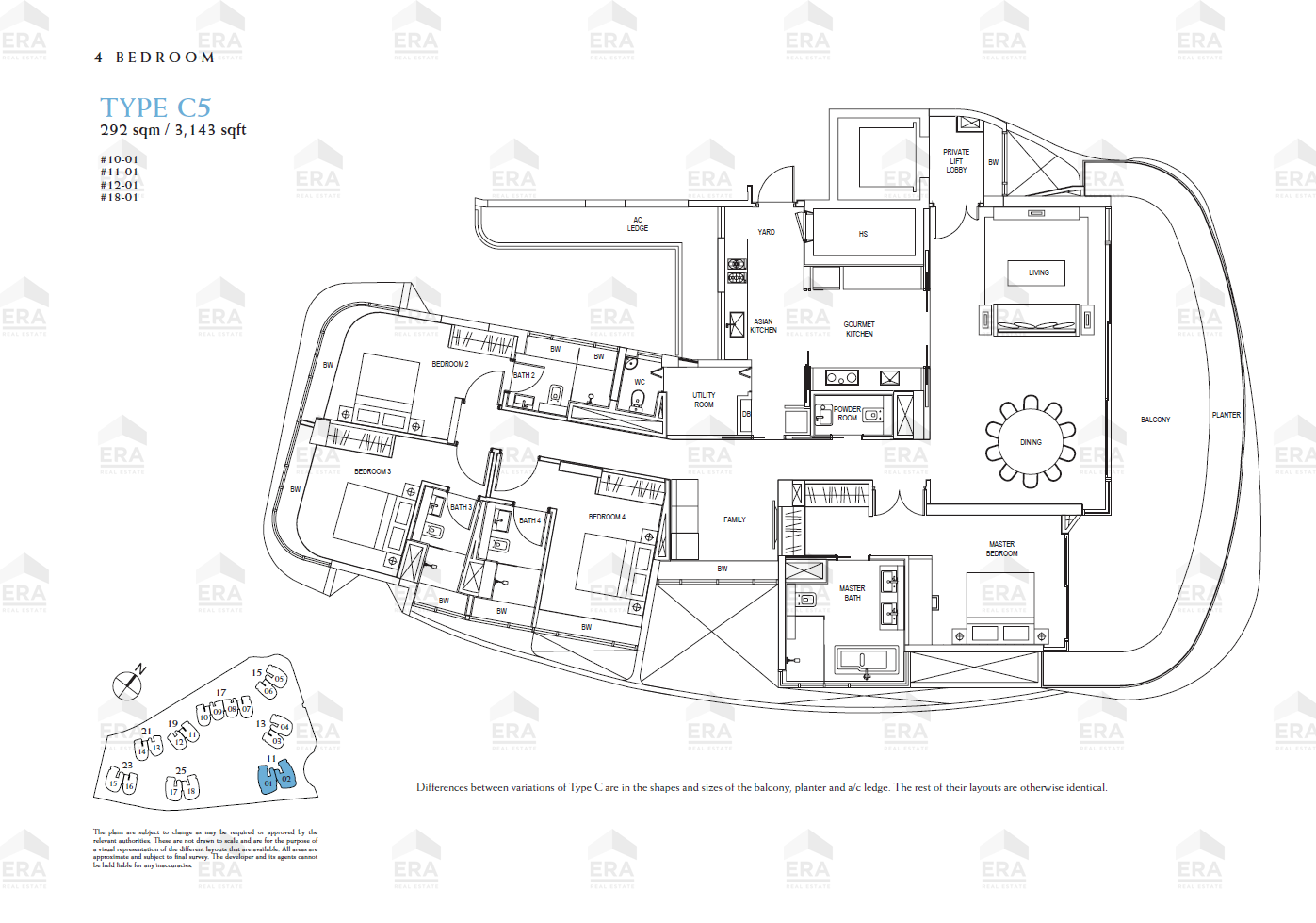 C5 floor plan