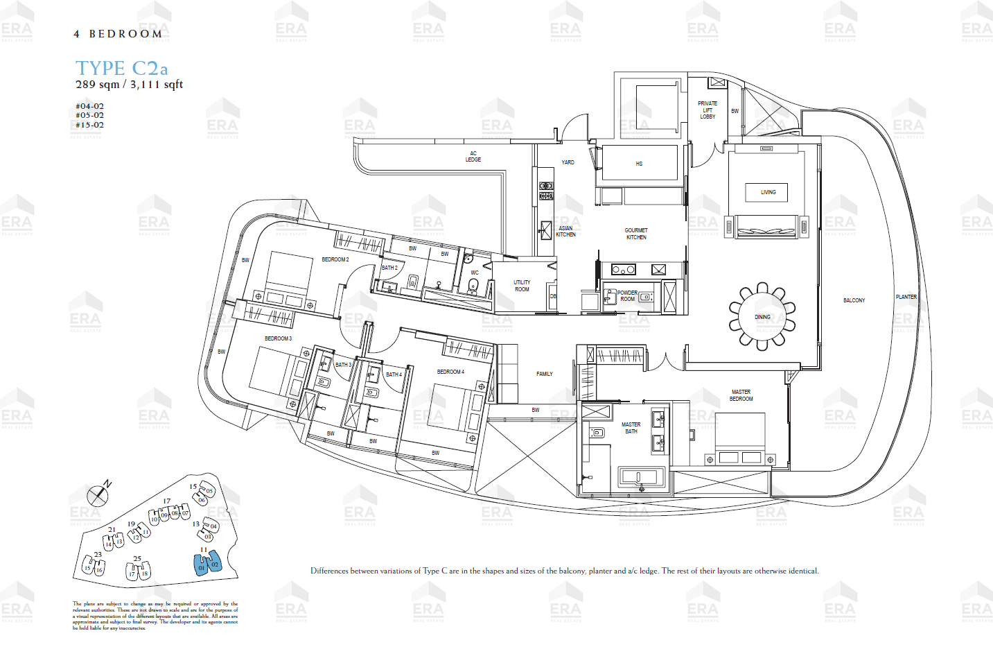 C2a floor plan