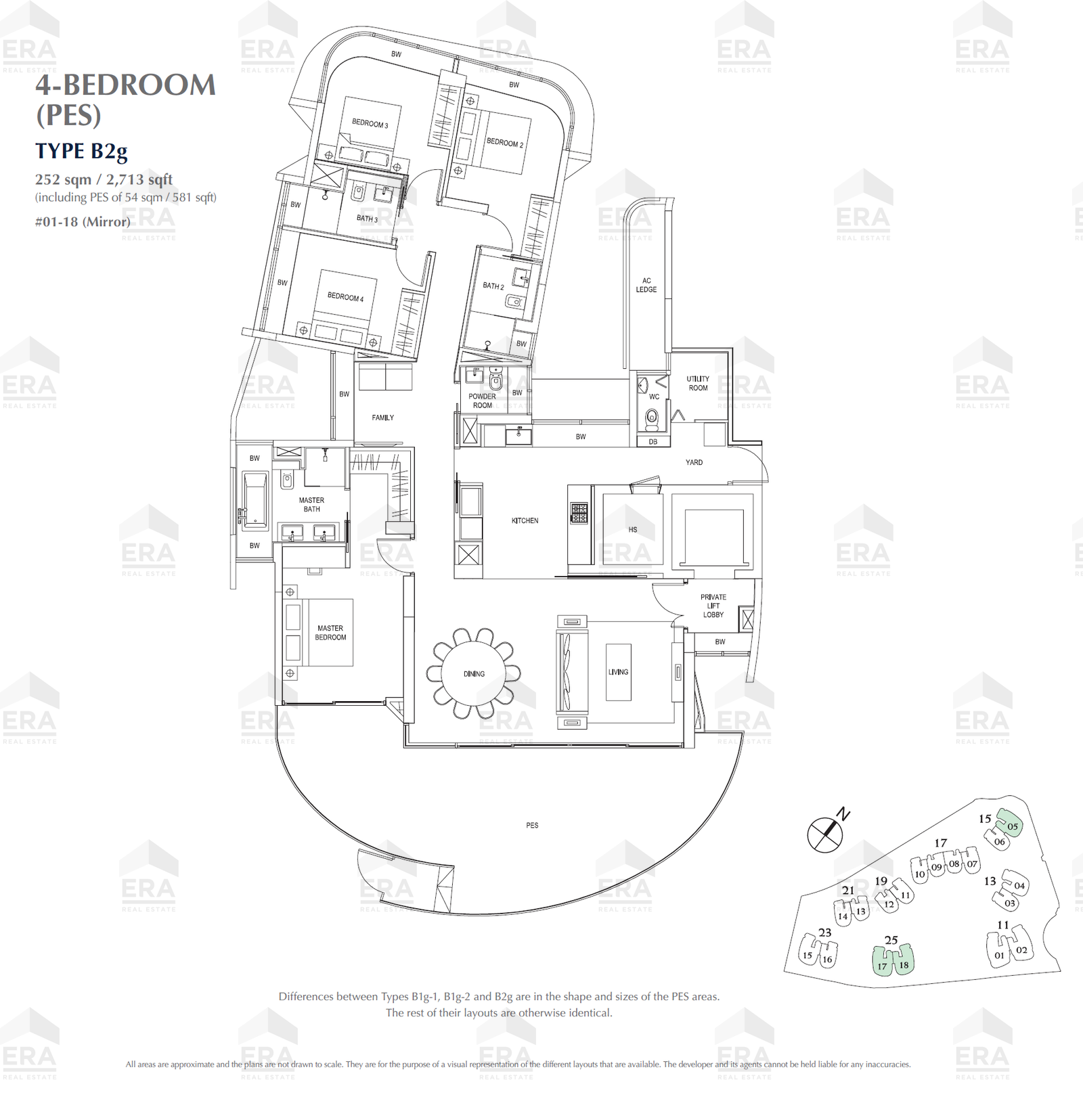 B2g · 2,713 sqft floor plan