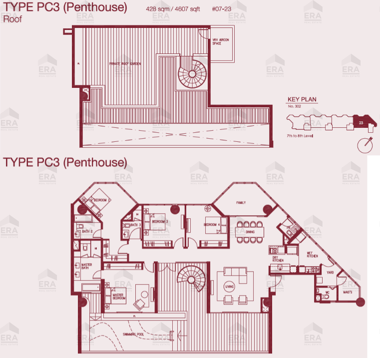 PC3 · 4,607 sqft floor plan