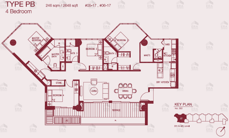 PB · 2,648 sqft floor plan