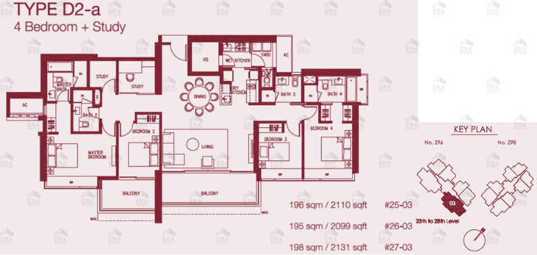 D2-a · 2,131 sqft floor plan